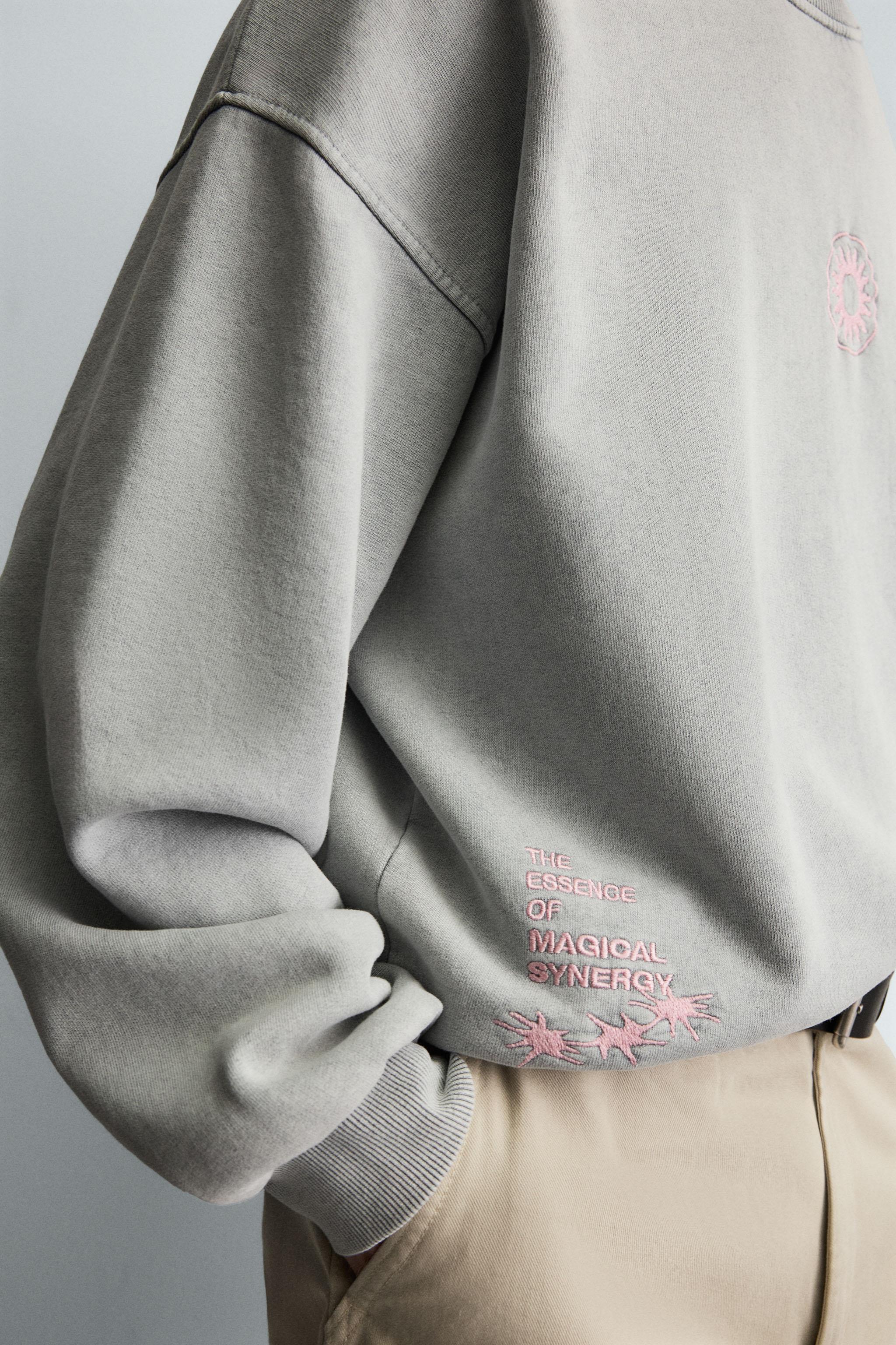 SWEAT À IMPRIMÉ COMBINÉ